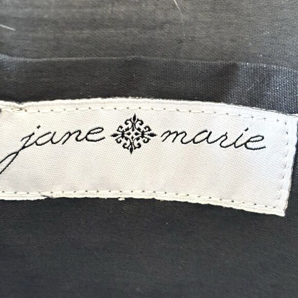 JANE MARIE Black Beaded Evening Clutch Bag with Gold Stars Design - Picture 8 of 8